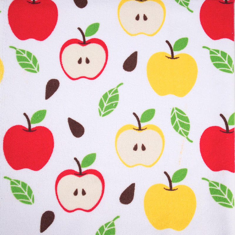 Obojstranná digitálna tlačiareň All-Polyester Terry Cloth